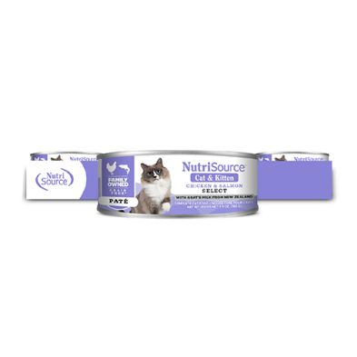 Nutrisource - Conserve, sans grains 5.5oz avec lait de chèvres