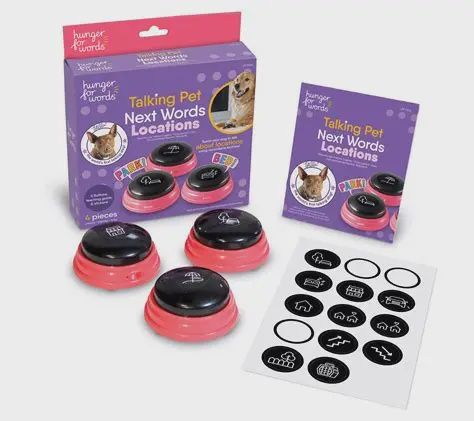 Brightkins - Talking Button, Talking Pet, Next Words, Places