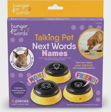 Brightkins - Talking Button, Talking Pet, Next Words, Names