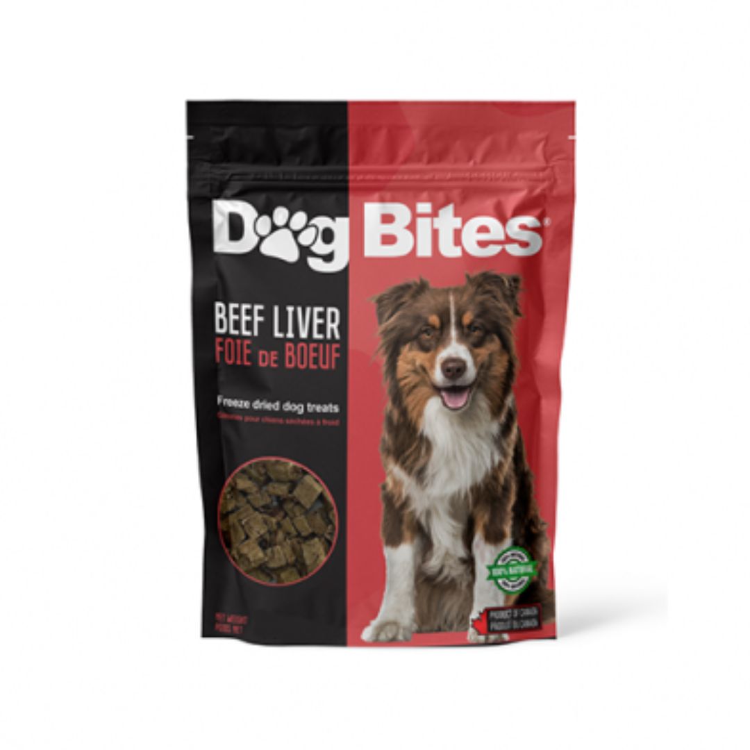 Dog Bites - Beef Liver, Freeze-Dried Treat for Dogs, format: 120gr