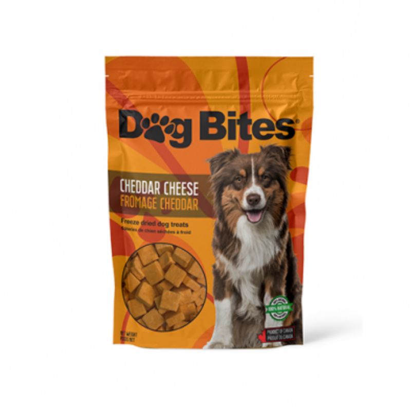 Dog Bites - Cheddar Cheese, Freeze-Dried Treat for Dogs