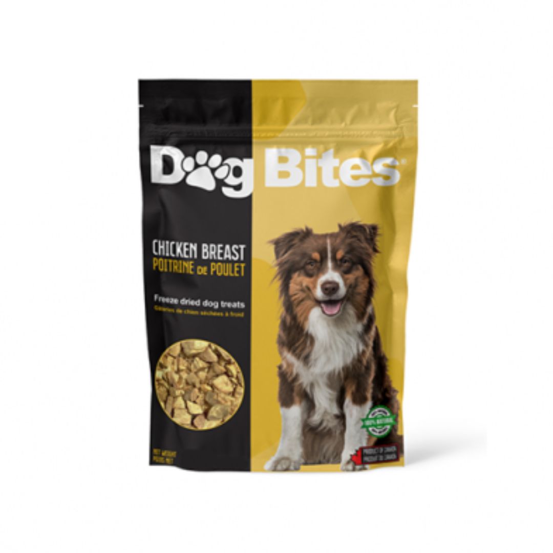 Dog Bites - Chicken Breast, Freeze-Dried Treat for Dogs
