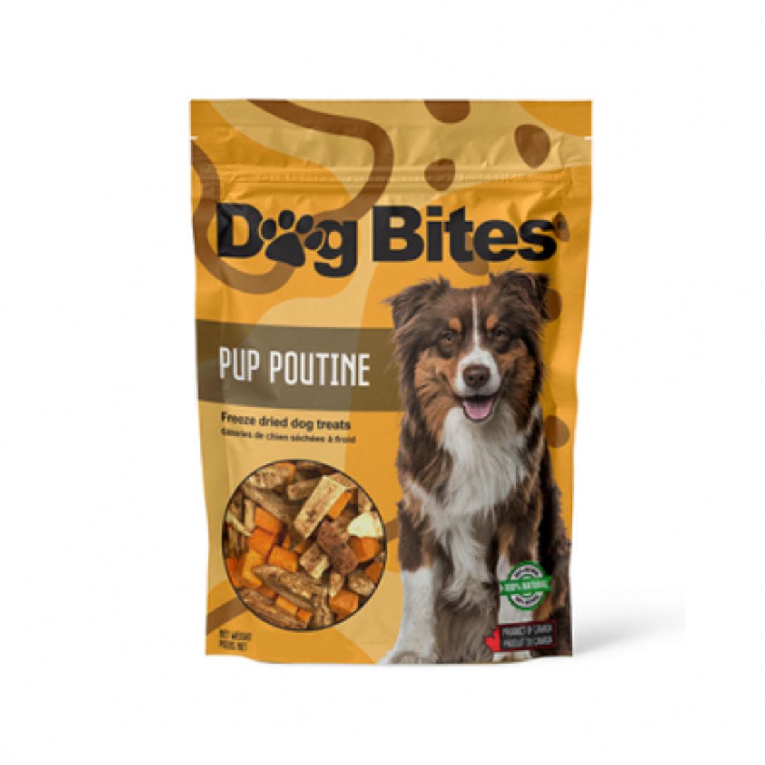 Dog Bites - Pup Poutine, Freeze-Dried Treat for Dogs, format: 110gr