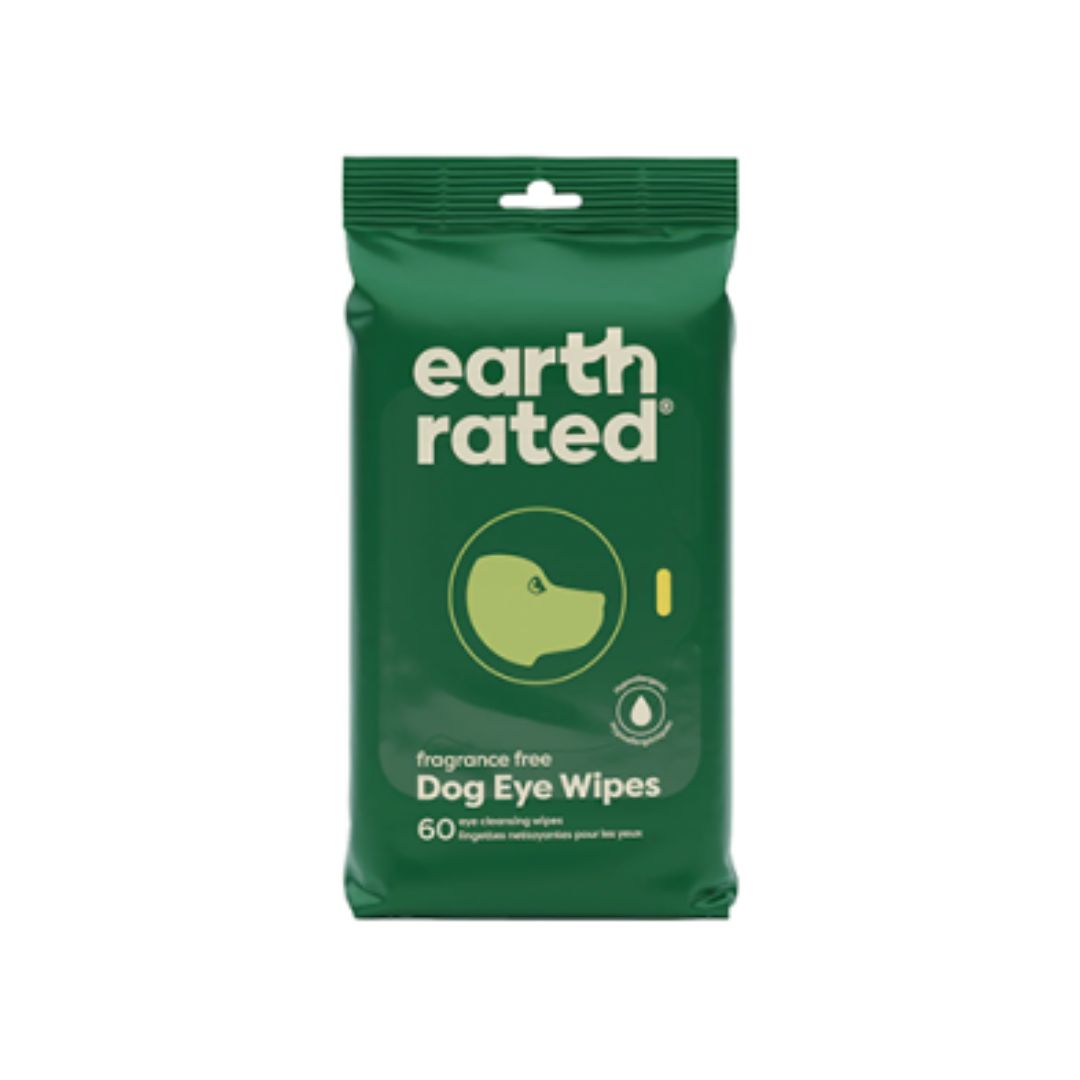 Earth Rated - Eye Wipes for Dogs, 60 Units
