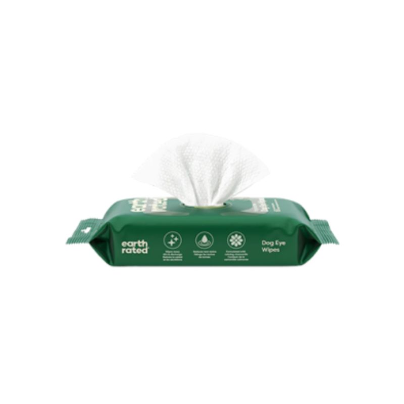 Earth Rated - Eye Wipes for Dogs, 60 Units
