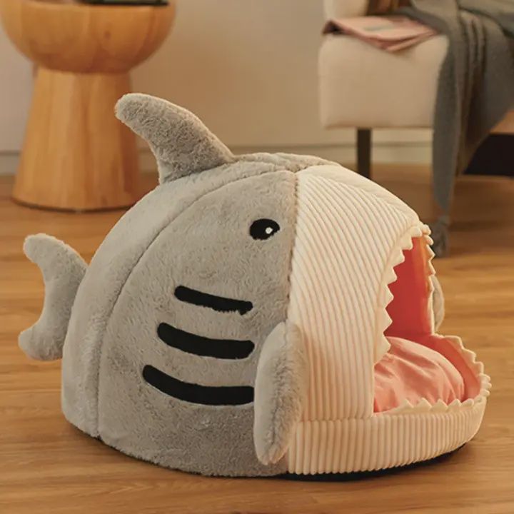 ToyalFriends - Lit requin, couleur: Gris, taille: Moyen