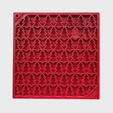 SodaPup -Tapis de lèche sapin rouge
