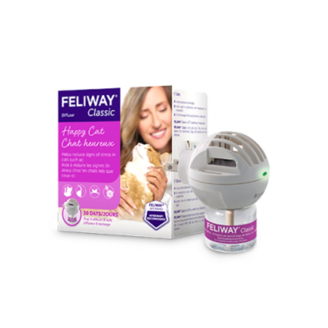 Feliway - Diffuser &#39;&#39;starter kit&#39;&#39; with refill for 30 days, Sortes: Classic