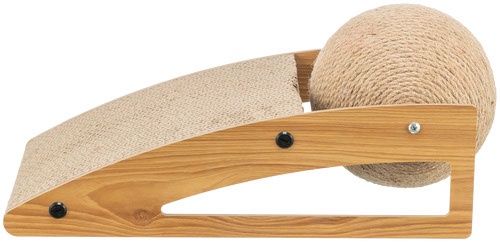 Trixie - Arbre à chat, Griffoir rampe avec balle