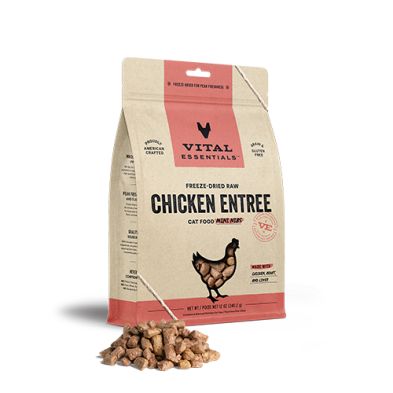 Vital Essentials - Mini nibs de poulet lyophilisé 12onze