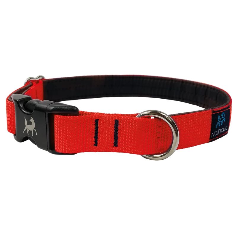 Nahak - Collier a chien rembourré avec clip, ajustable