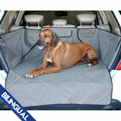 K&amp;H - Housse d'auto matelassée cargo gris