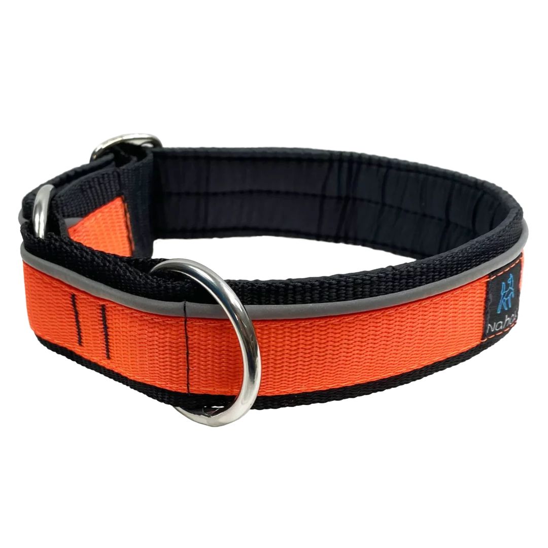 Nahak - Collier pour chien rembourré avec réflecteur &amp; ajustable