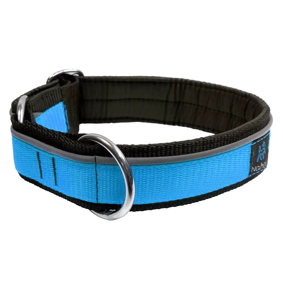Nahak - Collier pour chien rembourré avec réflecteur &amp; ajustable