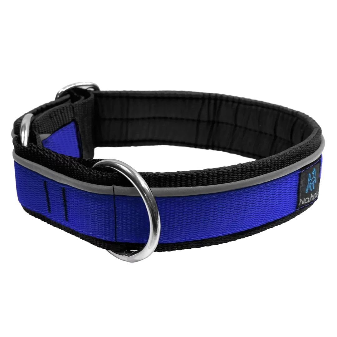 Nahak - Collier pour chien rembourré avec réflecteur &amp; ajustable