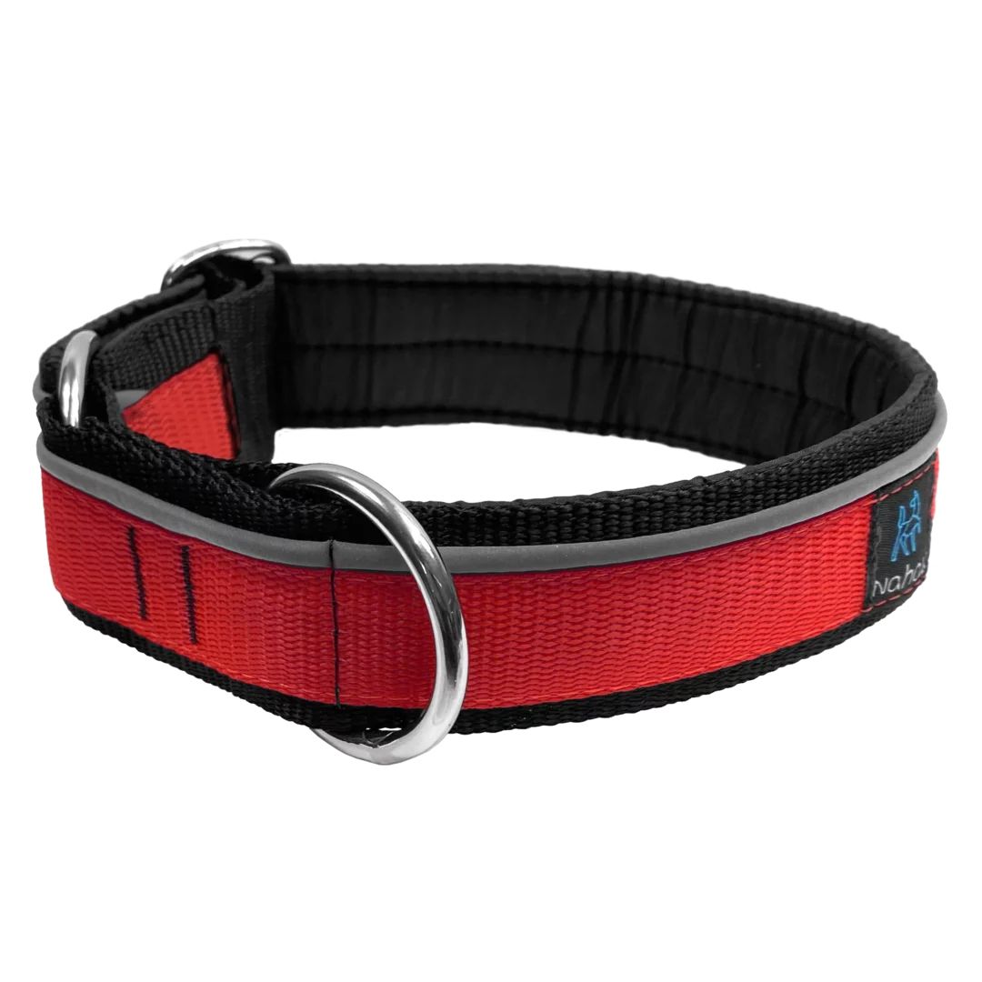 Nahak - Collier pour chien rembourré avec réflecteur &amp; ajustable