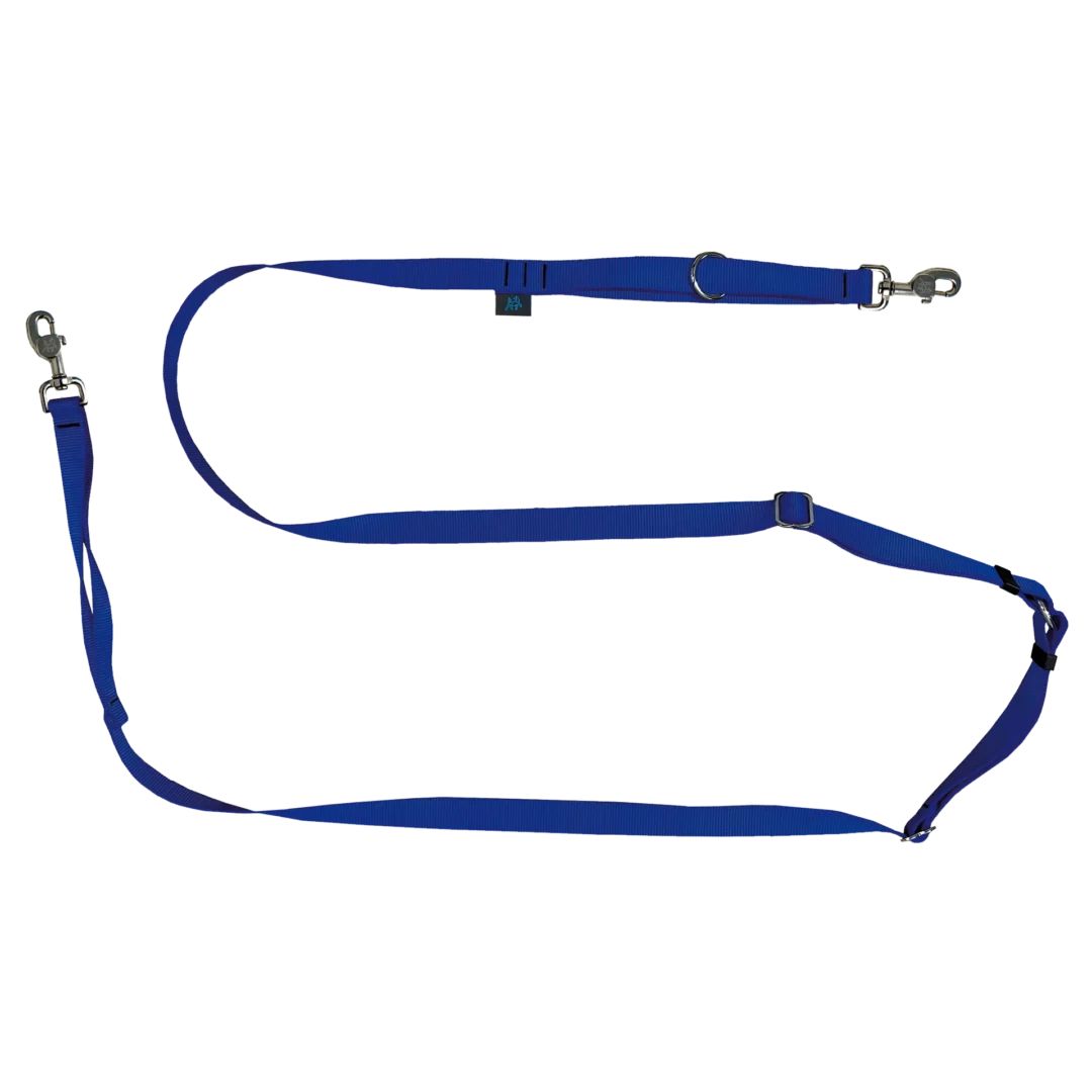 Nahak - Laisse multifonction, ajustable en nylon