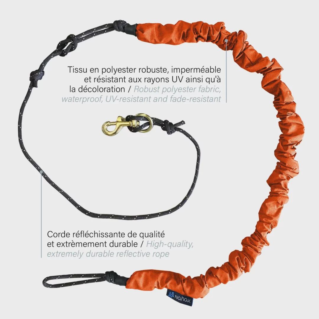 Nahak - Ligne bungee pour bikejoring