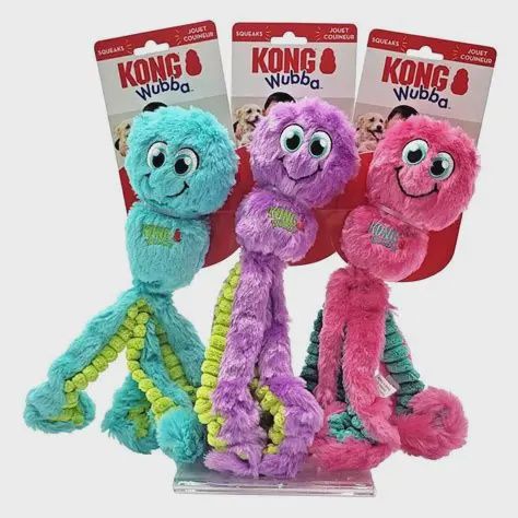 Kong - Wubba , forme de pieuvre couleurs assorties