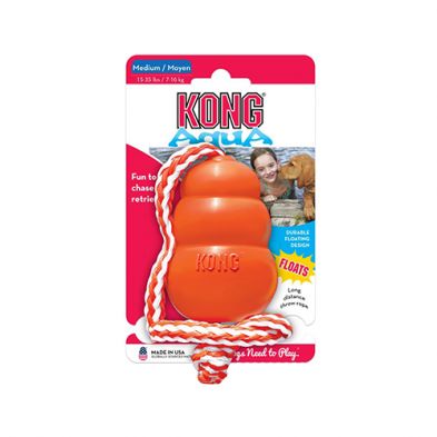 Kong -Flottant avec cordes orange moyen