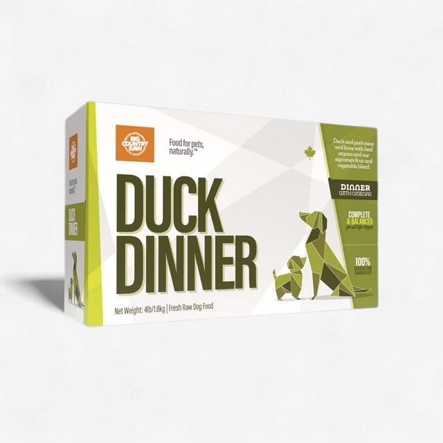 Big Country Raw - Duck Dinner 4lb