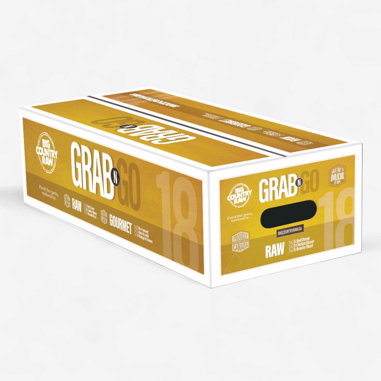 Big Country Raw - Grab N Go / Gourmet 18lb