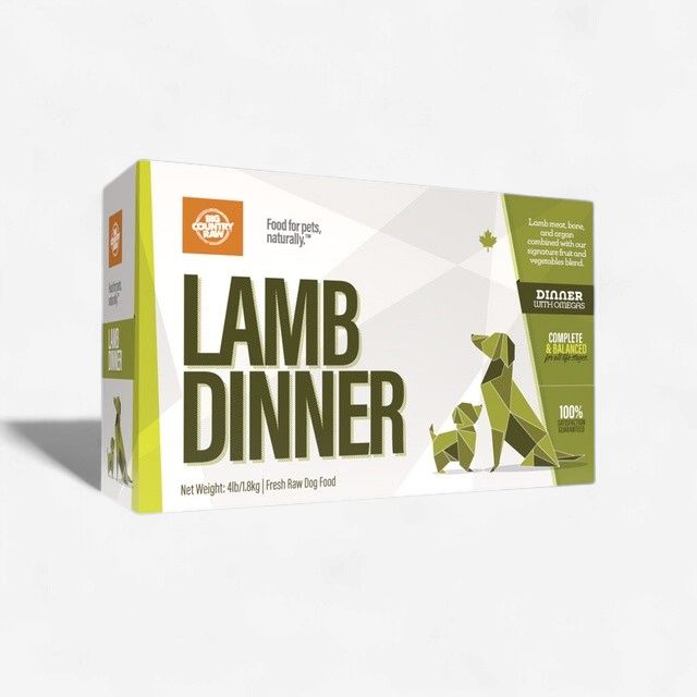 Big Country Raw - Lamb Dinner 4lb