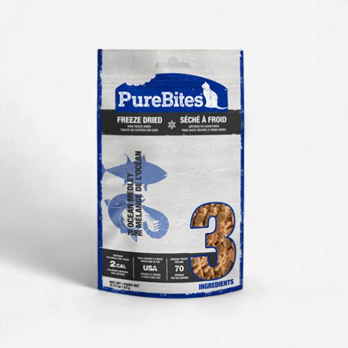 Pure Bites- Gâterie pour chat mélange de l'océan 22gr