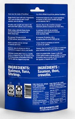 Pure Bites- Gâterie pour chat mélange de l'océan 22gr