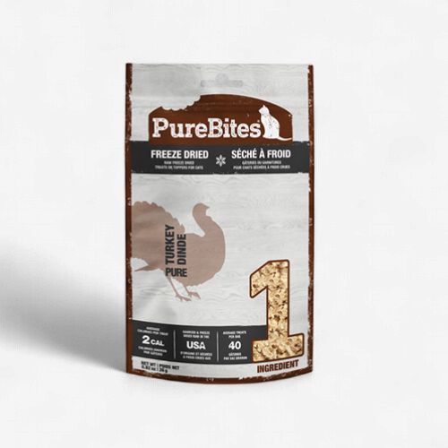 Pure Bites- Gâterie pour chat à la dinde 25gr