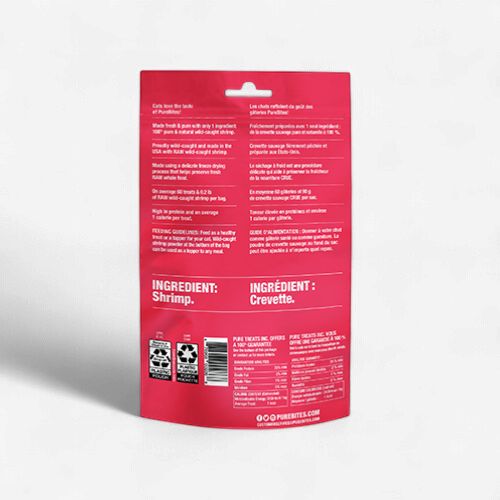 Pure Bites- Gâterie pour chat au crevette