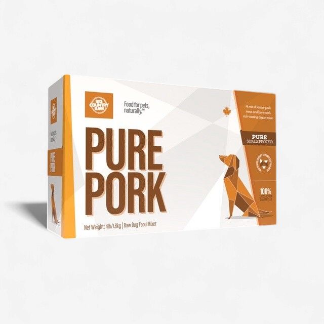 Big Country Raw - Pure Pork 4lb