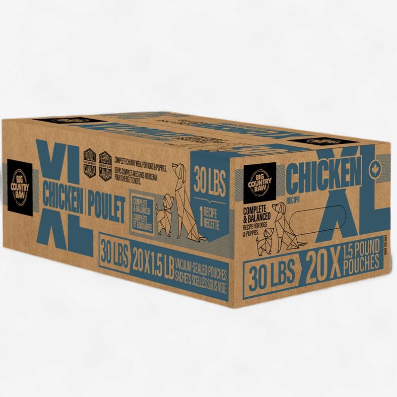 Big Country Raw - XL Chicken 30 lbs