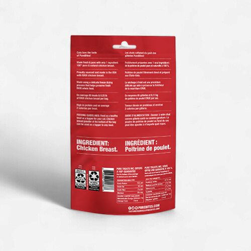 Pure Bites- Gâterie pour chat au poulet 31gr