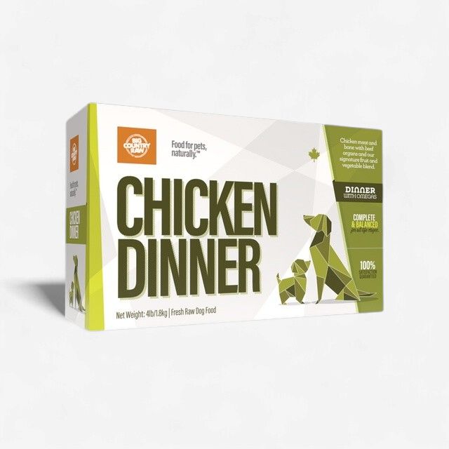 Big Country Raw - Chicken Dinner 4lb