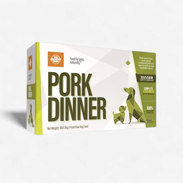 Big Country Raw - Pork Dinner 4lb