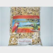 Perroquet Charly - Nourriture complête fruits et noix - formule originale: petit à gros perroquets