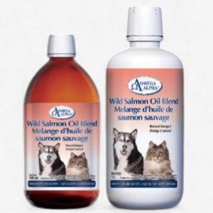Omega Alpha - Mélange d'huile de saumon sauvage
