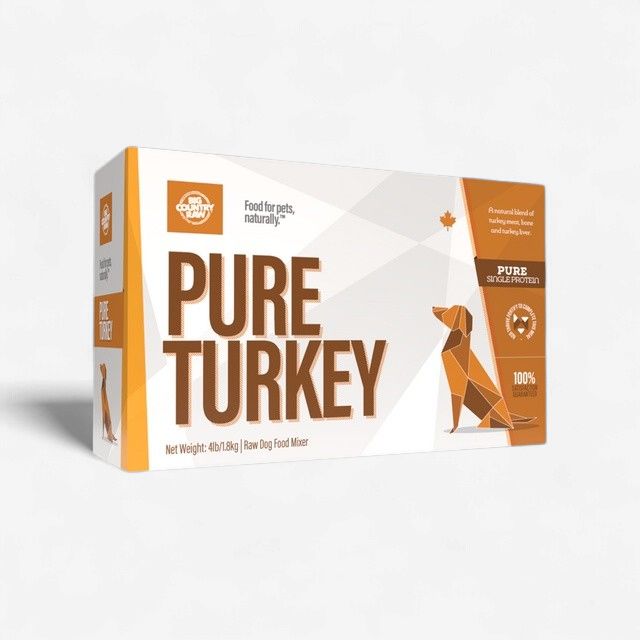 Big Country Raw - Pure Turkey 4lbs