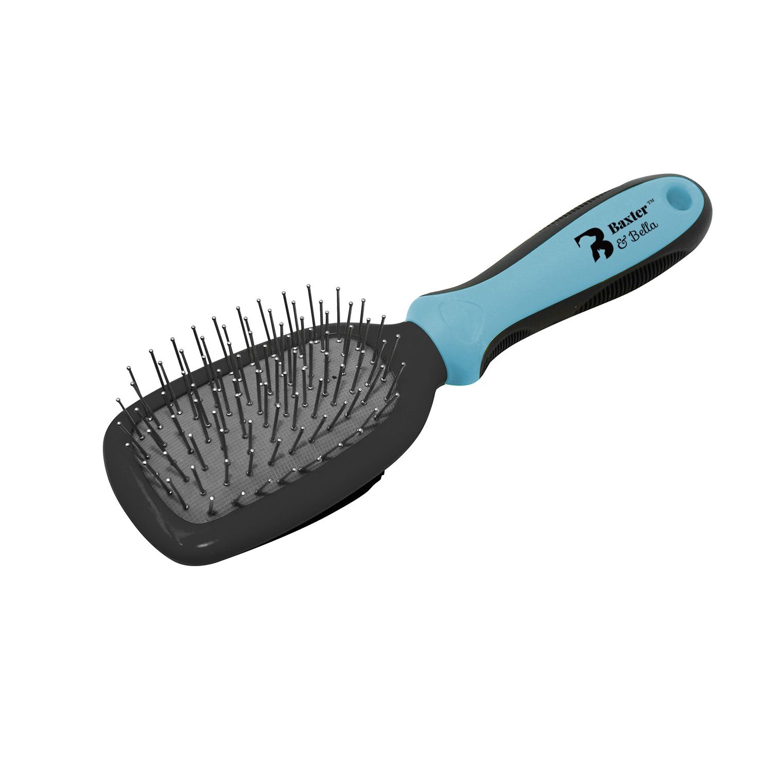 Baxter &amp; Bella - Double Brush with Pins and Soft Bristles, Size: petite