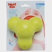 West Paw - Jouet pour chien a remplir, Tux, Colour: Vert lime, Size: Petit