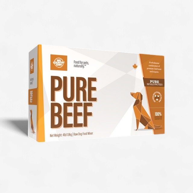Big Country Raw - Pure Beef 4lb