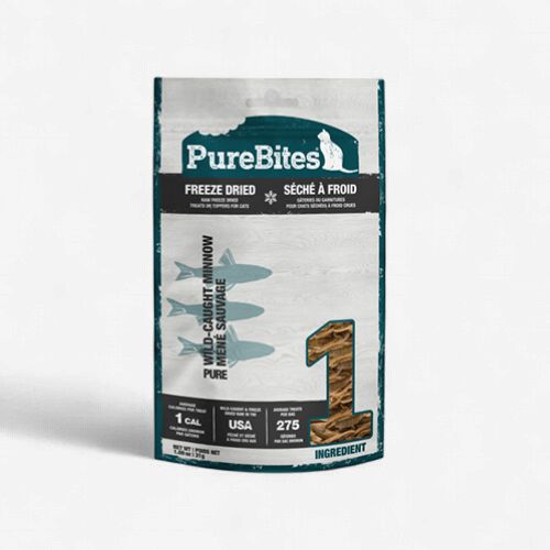 Pure Bites- Gâterie pour chat au  méné 31gr