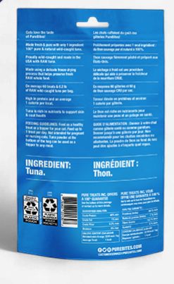 Pure Bites-Gâterie pour chat au thon 25gr