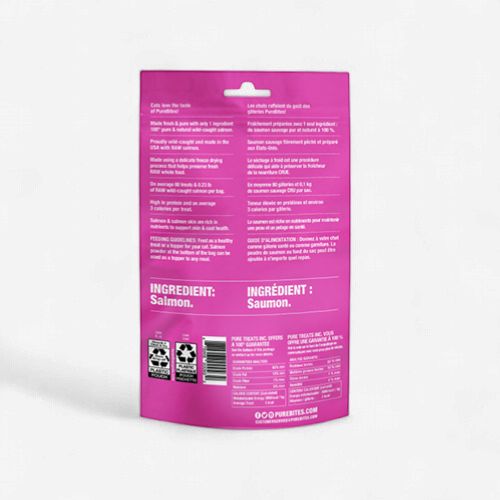 Pure Bites-Gâterie pour chat au saumon 26gr