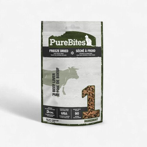 Pure Bites-Gâterie pour chat au foie de boeuf 44gr