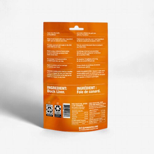 Pure Bites- Gâterie pour chat au canard 30gr