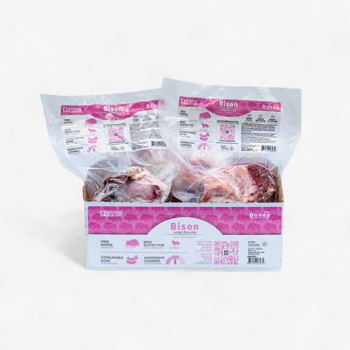 Red Dog Blue Kat- Os de bison Large