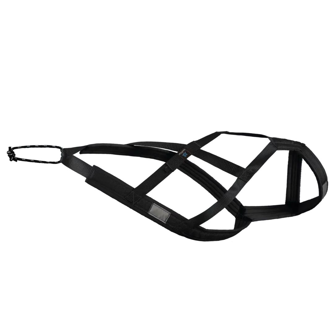 Nahak - Harnais de traction pour chien, Colour: Noir, Size: 3XPetit