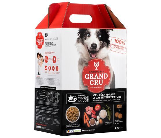 Canisource Grand Cru - Grain-Free Dog Food - Red Meat, Size: 10kg